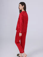 19 Momme Horse Jacquard Long Sleeve Silk Pajama Set