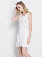 Sleeveless Silk Slip Dress Nightwear