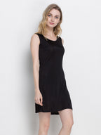 Sleeveless Silk Slip Dress Nightwear