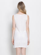 Sleeveless Silk Slip Dress Nightwear